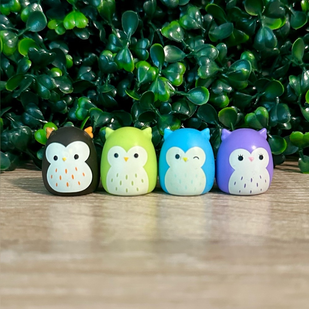 Squish-a-longs by Squishmallows Owl Bundle - Picture 4 of 4